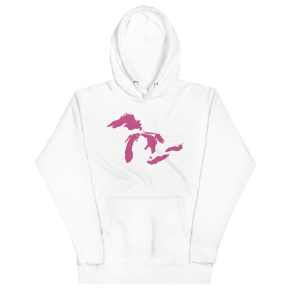 Great Lakes Hoodie (Apple Blossom Pink) | Unisex Premium