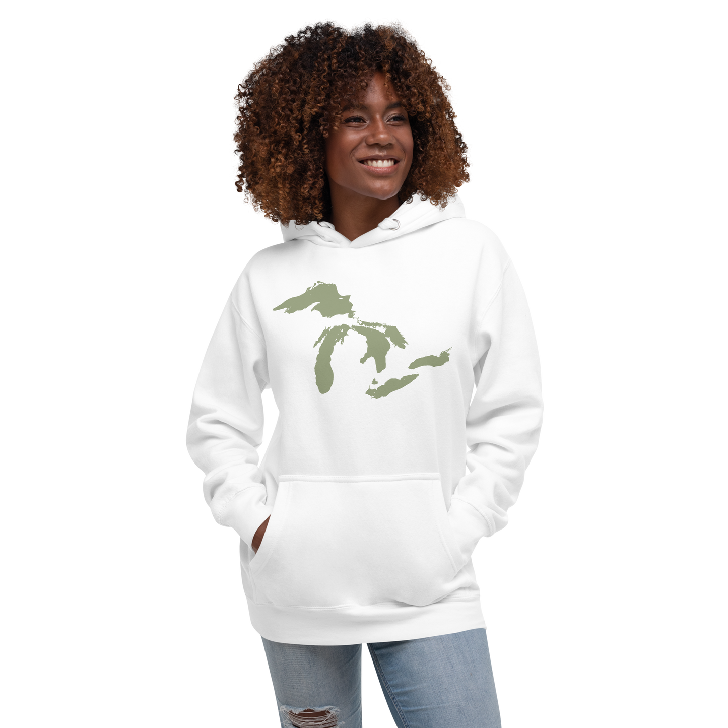 Great Lakes Hoodie (Beachgrass Green) | Unisex Premium