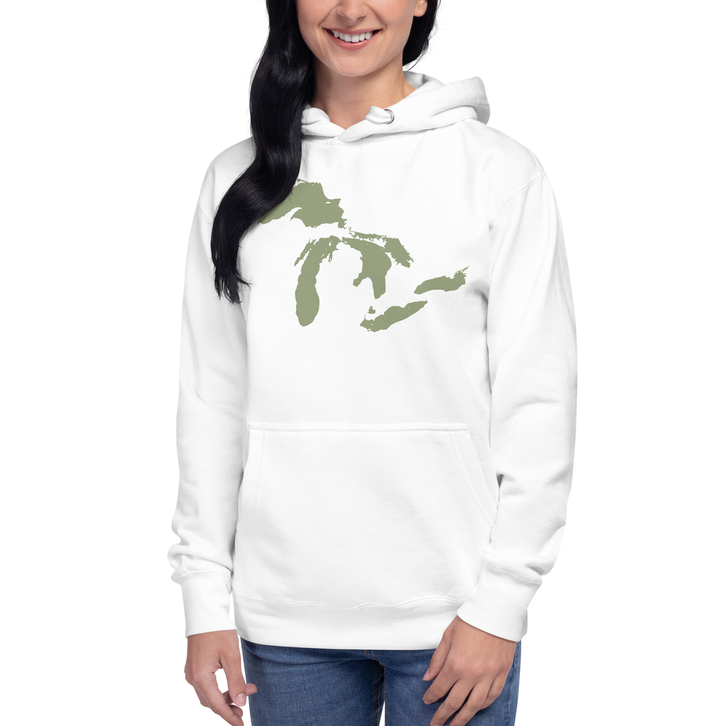 Great Lakes Hoodie (Beachgrass Green) | Unisex Premium