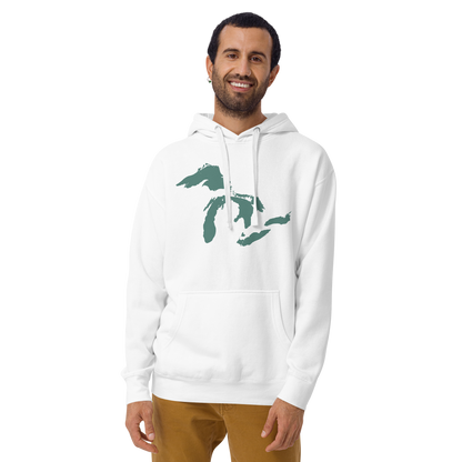 Great Lakes Hoodie (Copper Green) | Unisex Premium