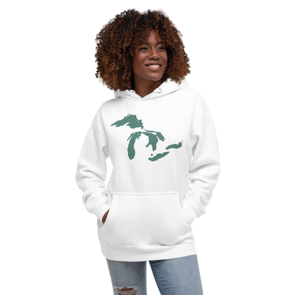 Great Lakes Hoodie (Copper Green) | Unisex Premium