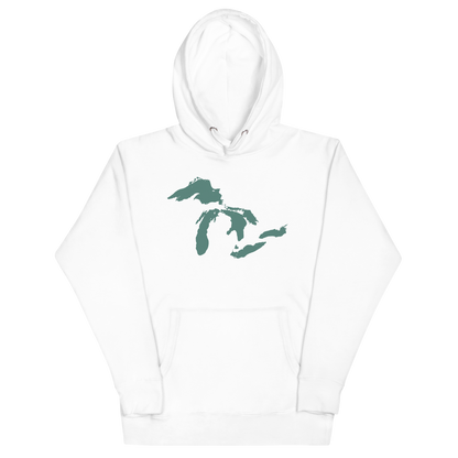 Great Lakes Hoodie (Copper Green) | Unisex Premium