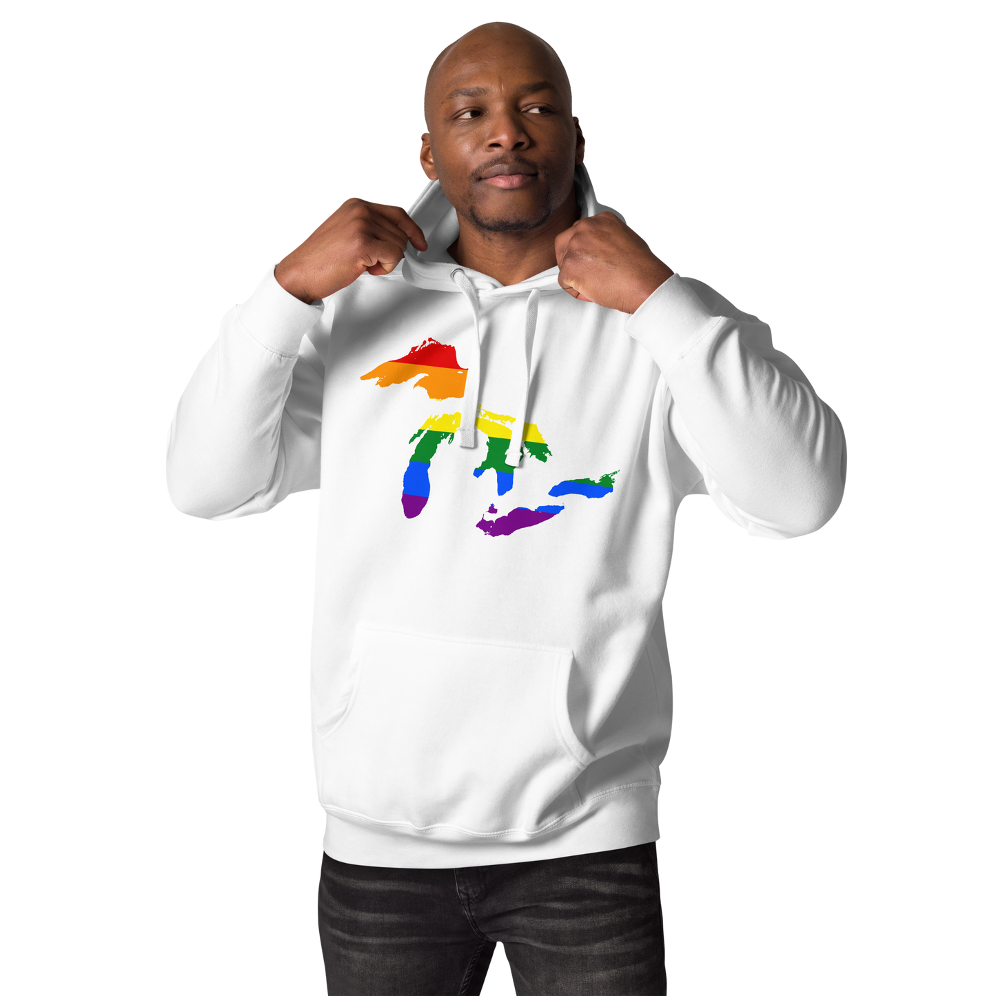 Great Lakes Hoodie (Rainbow Pride Edition) | Unisex Premium