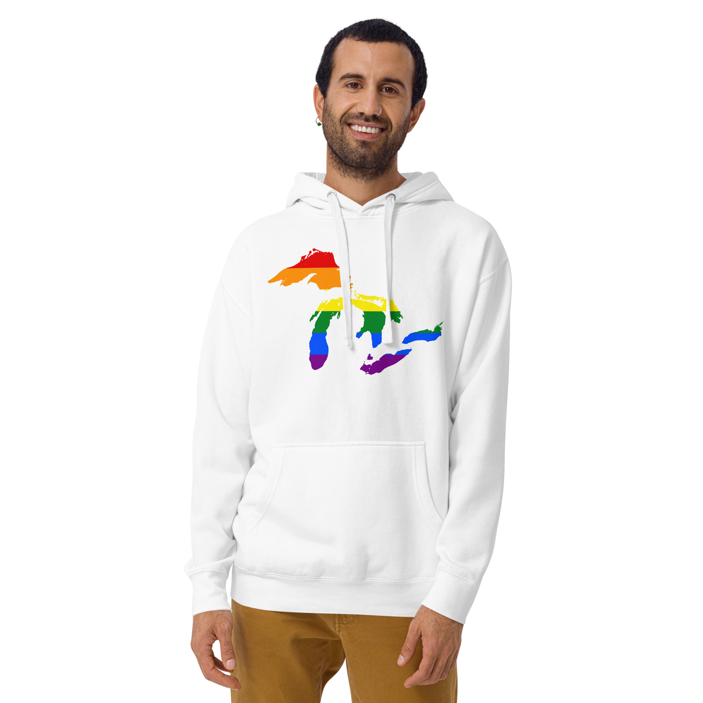 Great Lakes Hoodie (Rainbow Pride Edition) | Unisex Premium