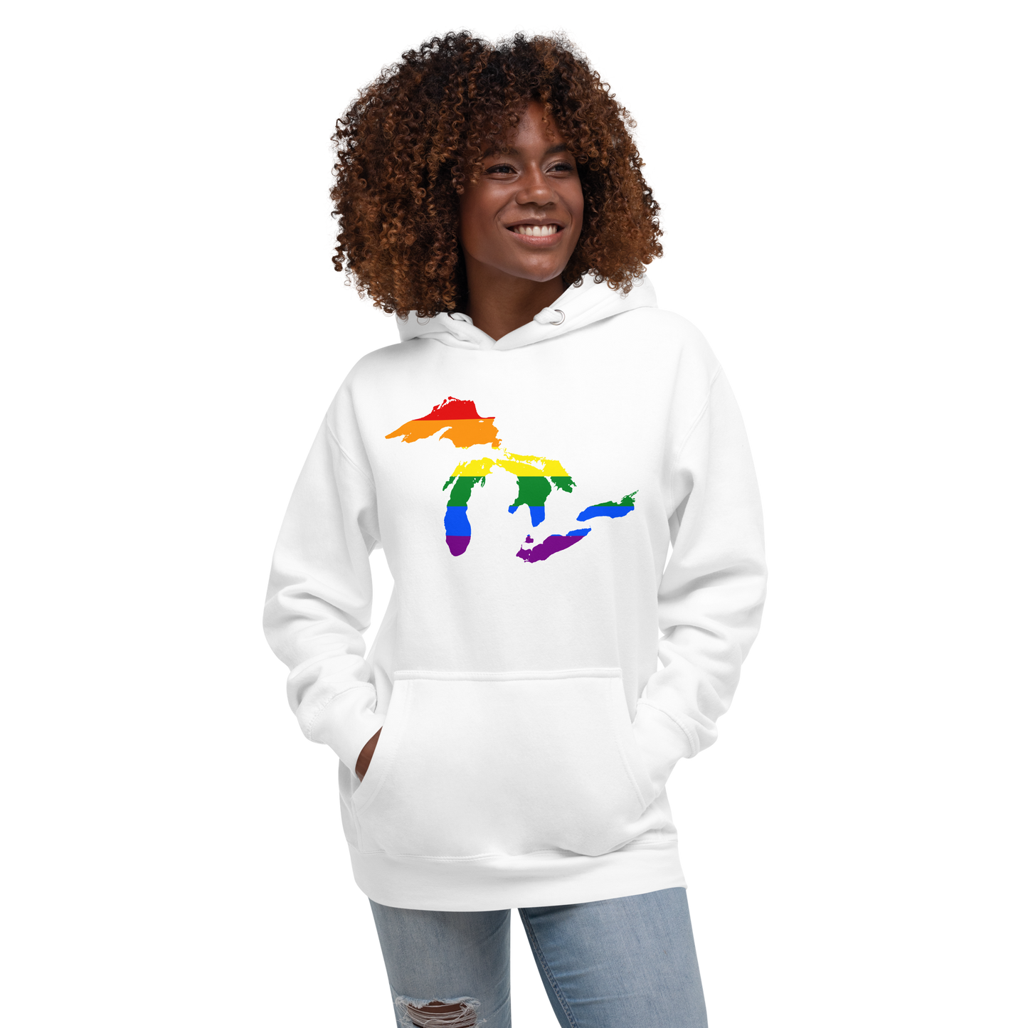 Great Lakes Hoodie (Rainbow Pride Edition) | Unisex Premium