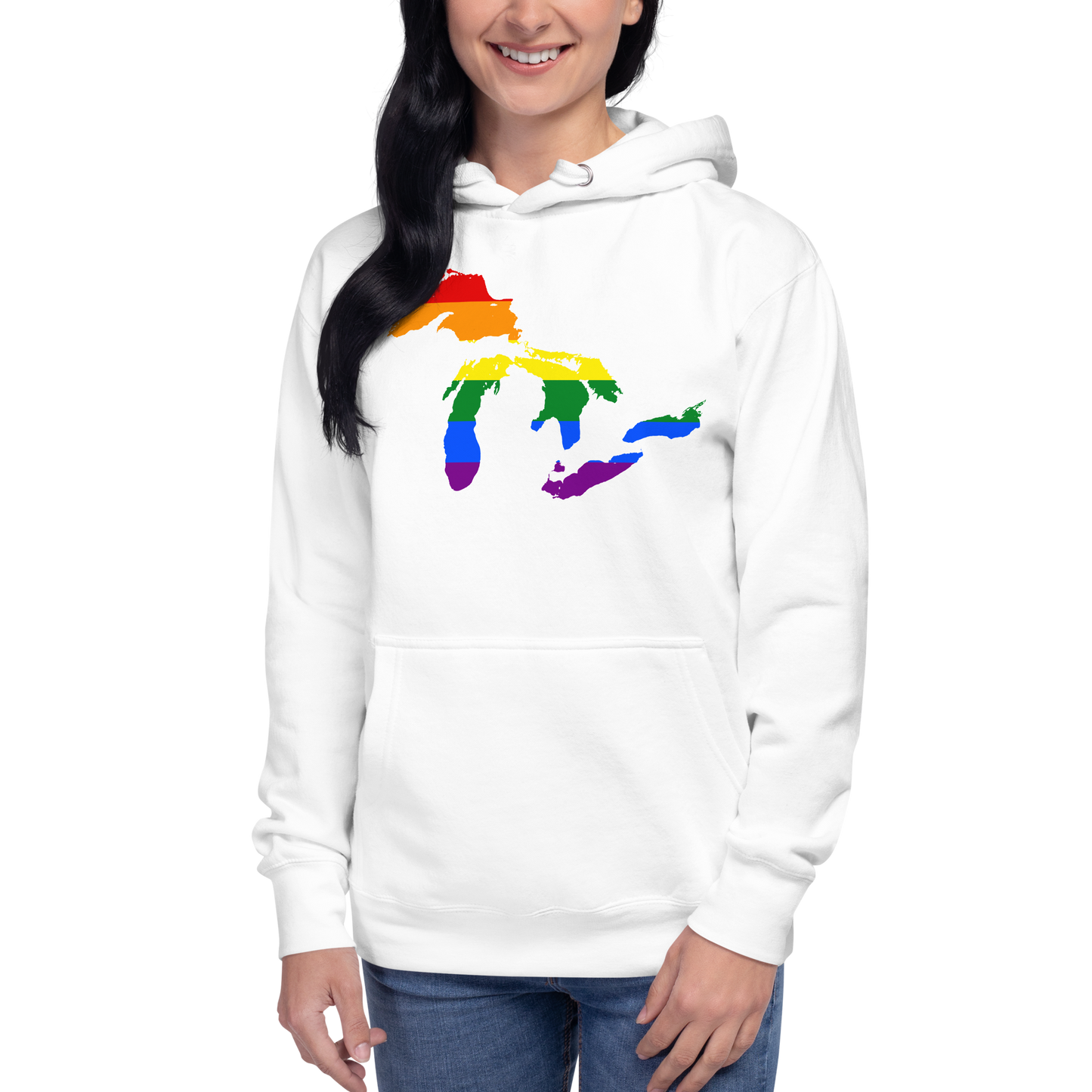 Great Lakes Hoodie (Rainbow Pride Edition) | Unisex Premium