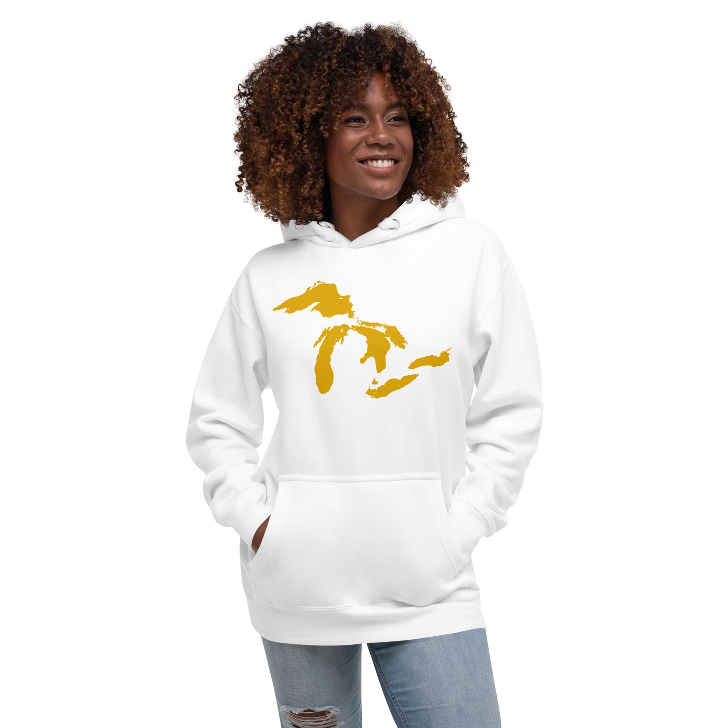 Great Lakes Hoodie (Gold) | Unisex Premium