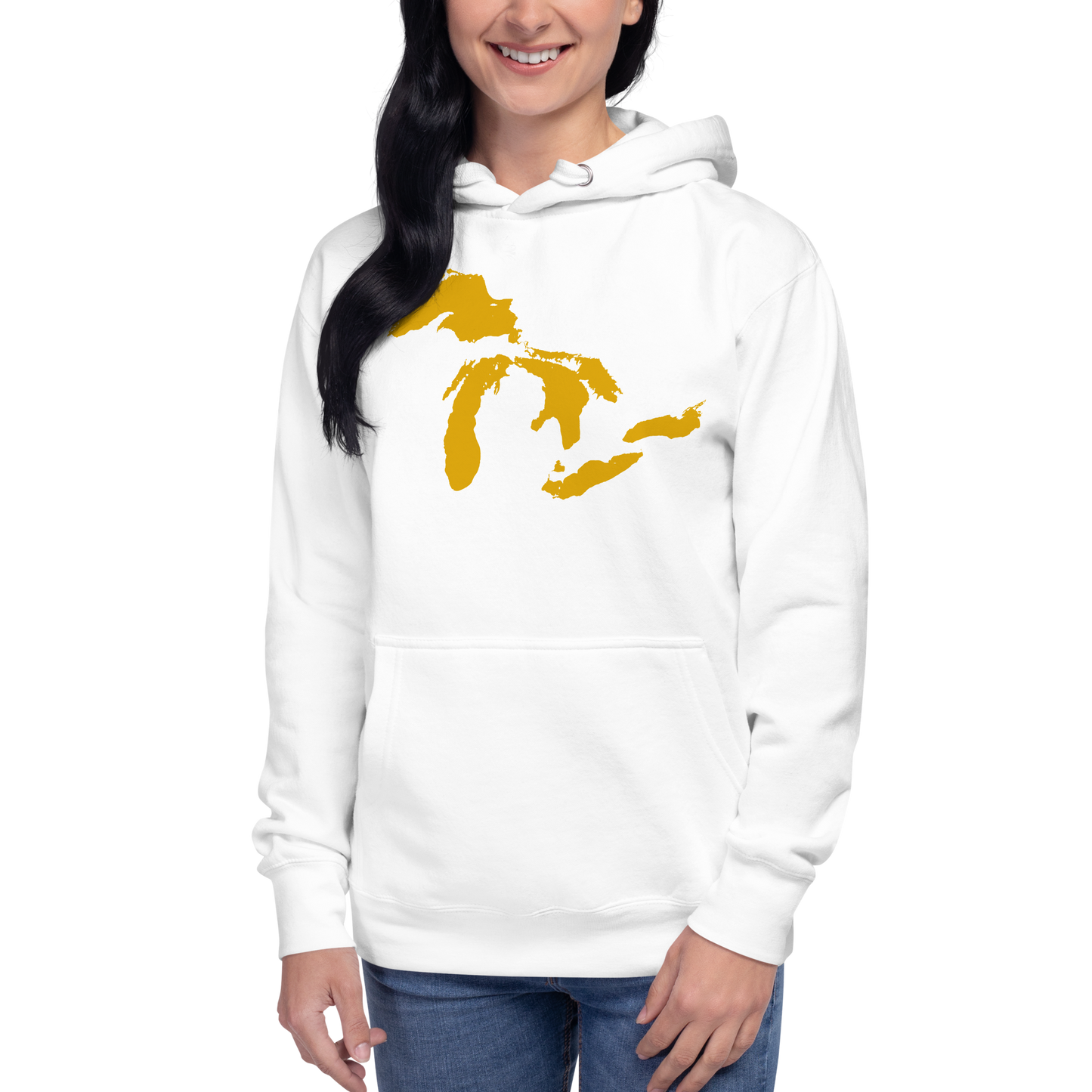 Great Lakes Hoodie (Gold) | Unisex Premium