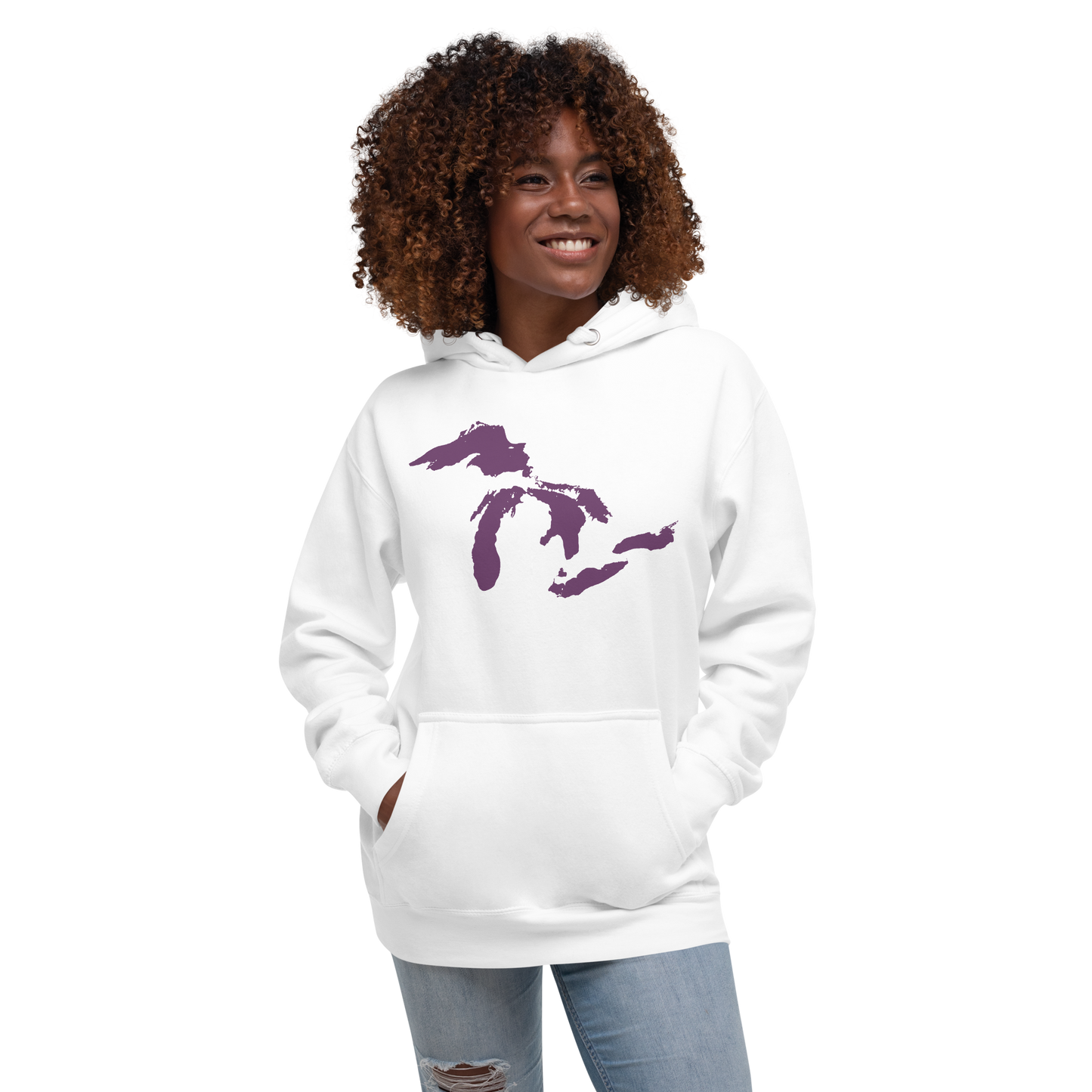 Great Lakes Hoodie (Plum) | Unisex Premium