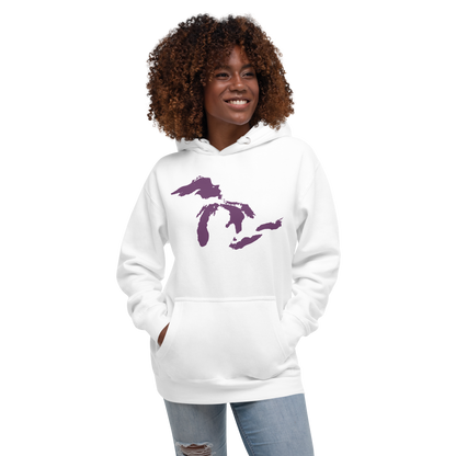 Great Lakes Hoodie (Plum) | Unisex Premium