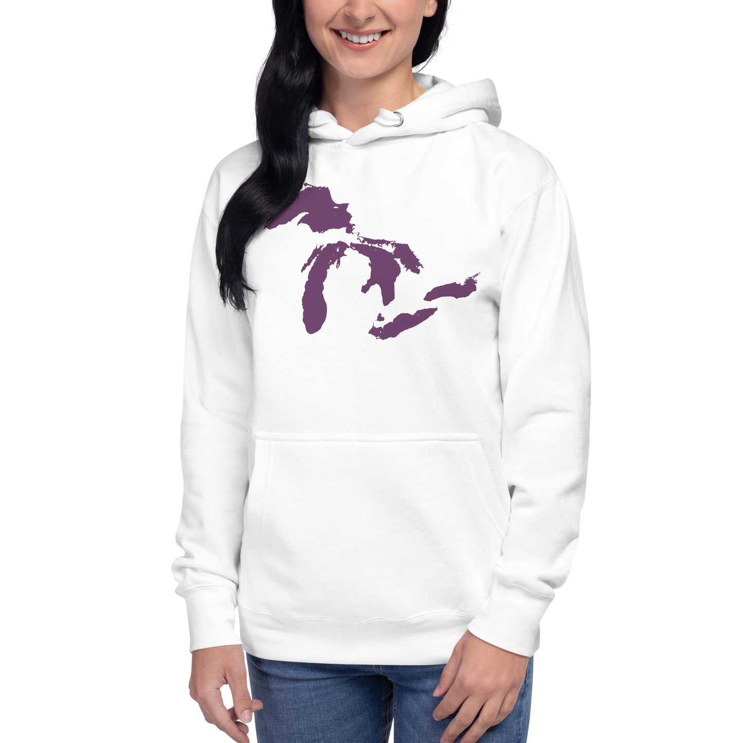 Great Lakes Hoodie (Plum) | Unisex Premium