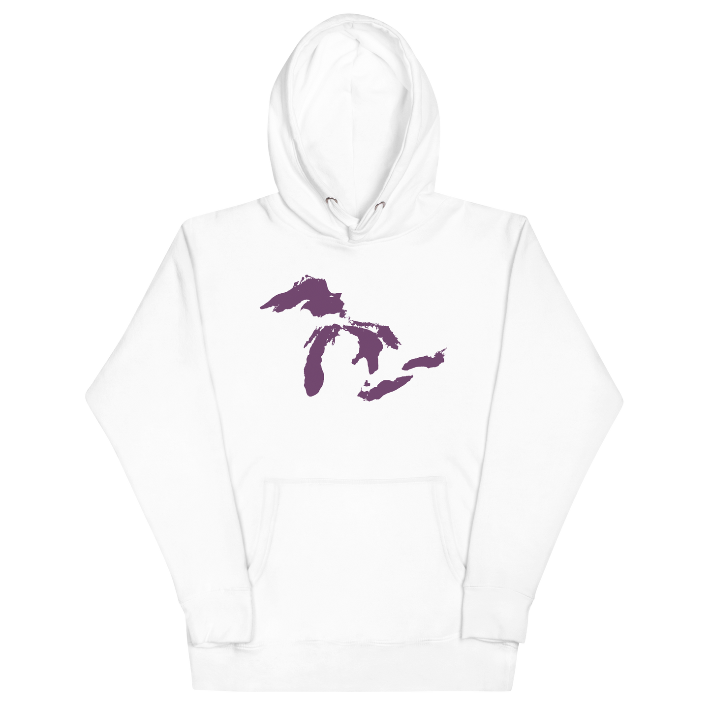 Great Lakes Hoodie (Plum) | Unisex Premium