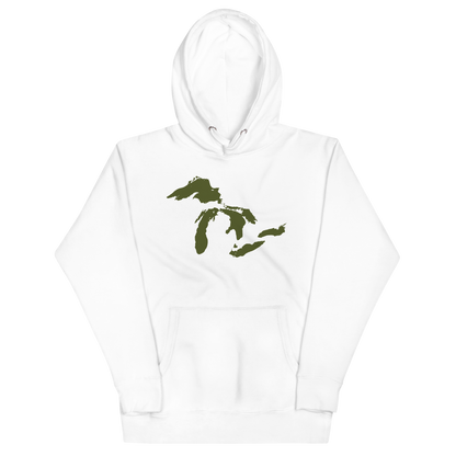 Great Lakes Hoodie (Army Green) | Unisex Premium