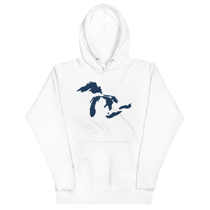 Great Lakes Hoodie (Navy) | Unisex Premium