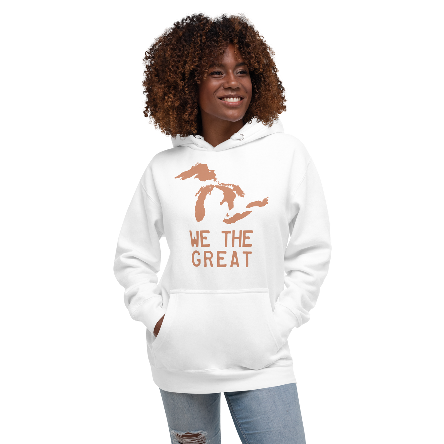 Great Lakes 'We the Great' Hoodie (Copper) | Unisex Premium