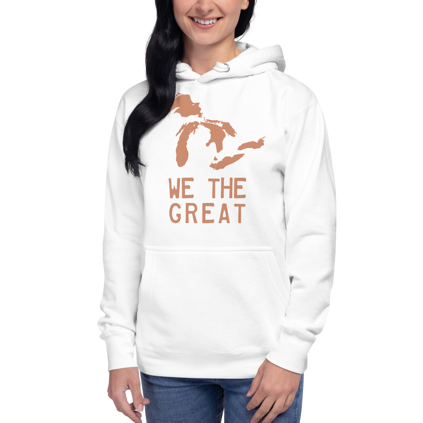 Great Lakes 'We the Great' Hoodie (Copper) | Unisex Premium