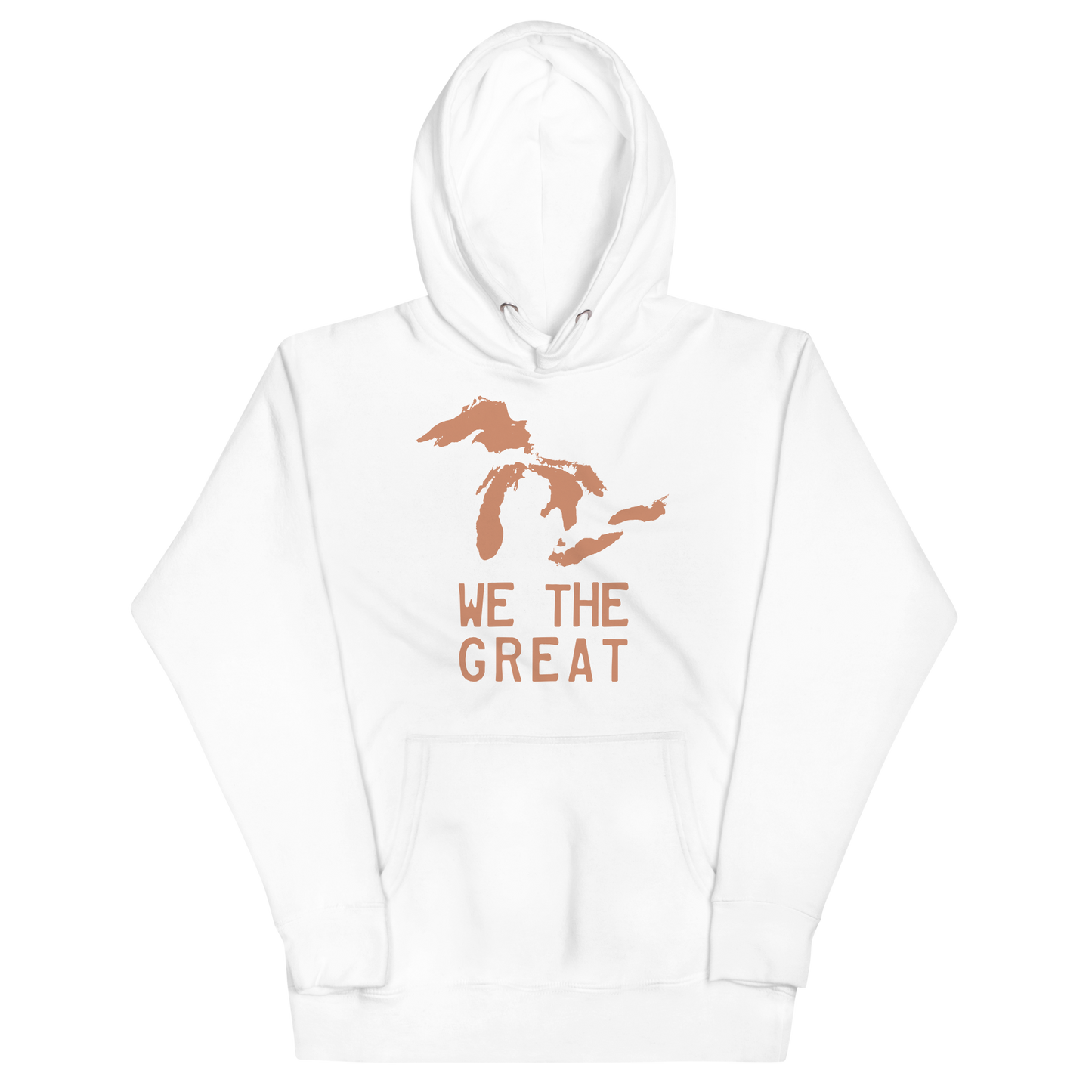 Great Lakes 'We the Great' Hoodie (Copper) | Unisex Premium