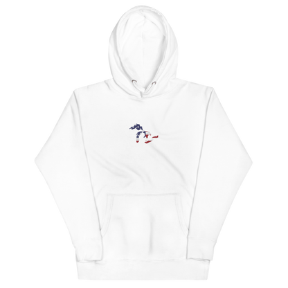 Great Lakes Hoodie (Patriotic Edition) | Unisex Premium - Emb.