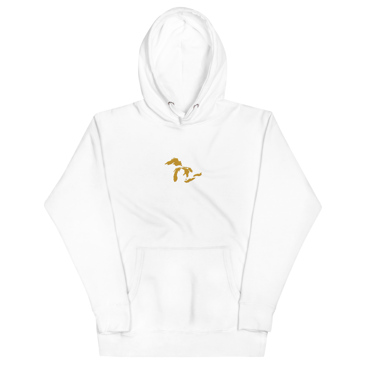 Great Lakes Hoodie (Gold) | Unisex Premium - Emb.