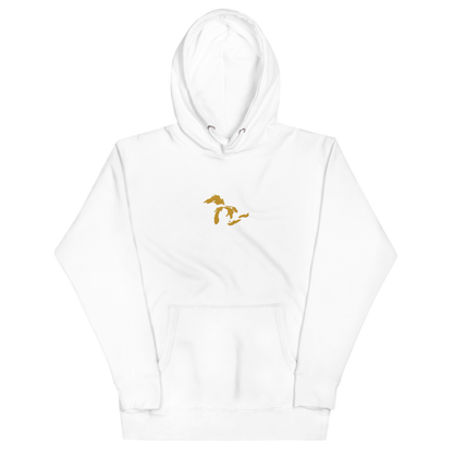 Great Lakes Hoodie (Gold) | Unisex Premium - Emb.