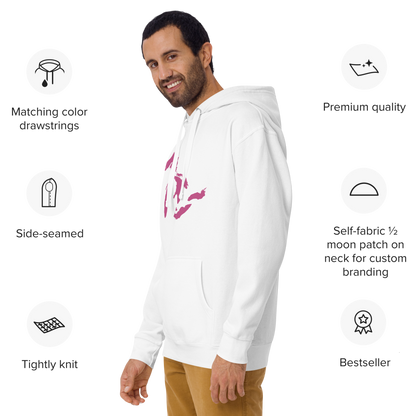 Great Lakes Hoodie (Apple Blossom Pink) | Unisex Premium