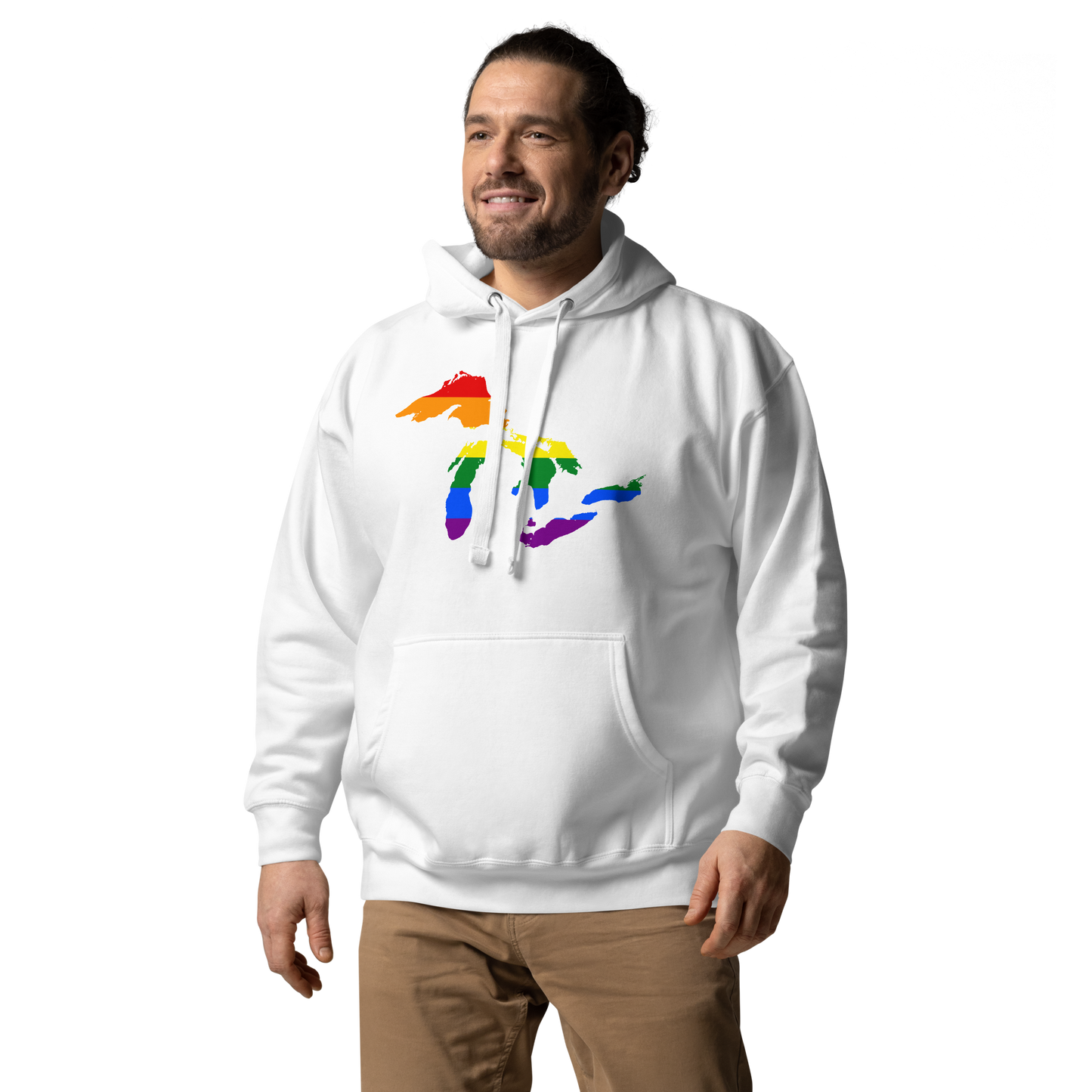 Great Lakes Hoodie (Rainbow Pride Edition) | Unisex Premium