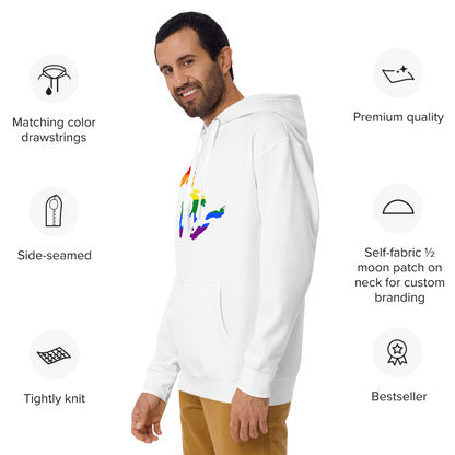 Great Lakes Hoodie (Rainbow Pride Edition) | Unisex Premium