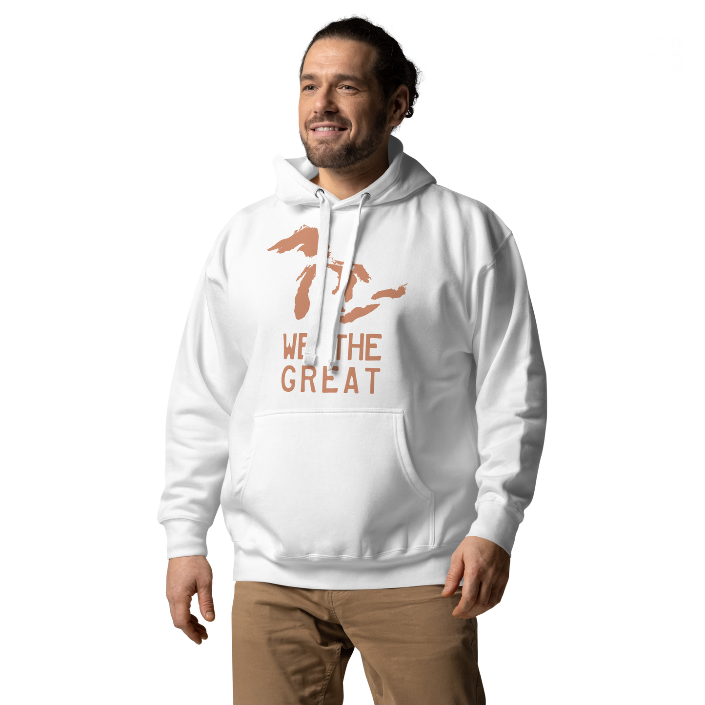 Great Lakes 'We the Great' Hoodie (Copper) | Unisex Premium