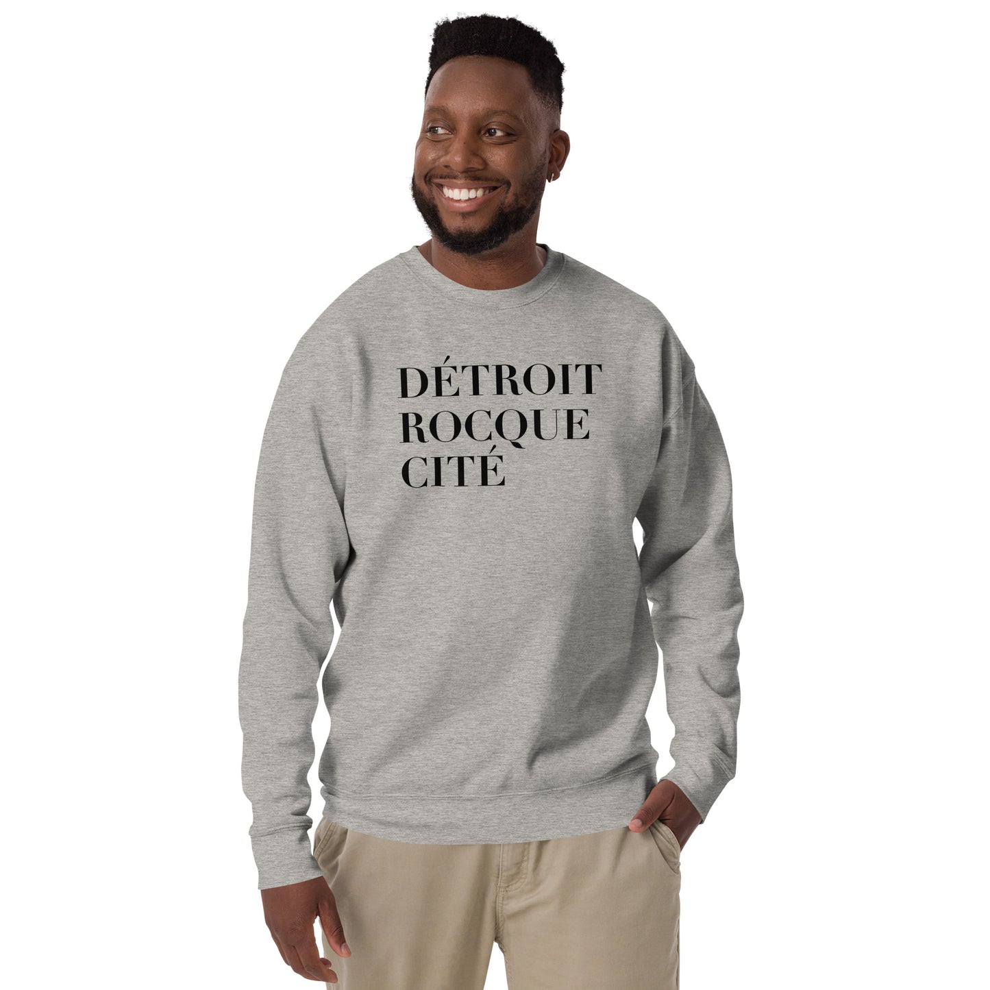 'Détroit Rocque Cité' Sweatshirt | Unisex Premium