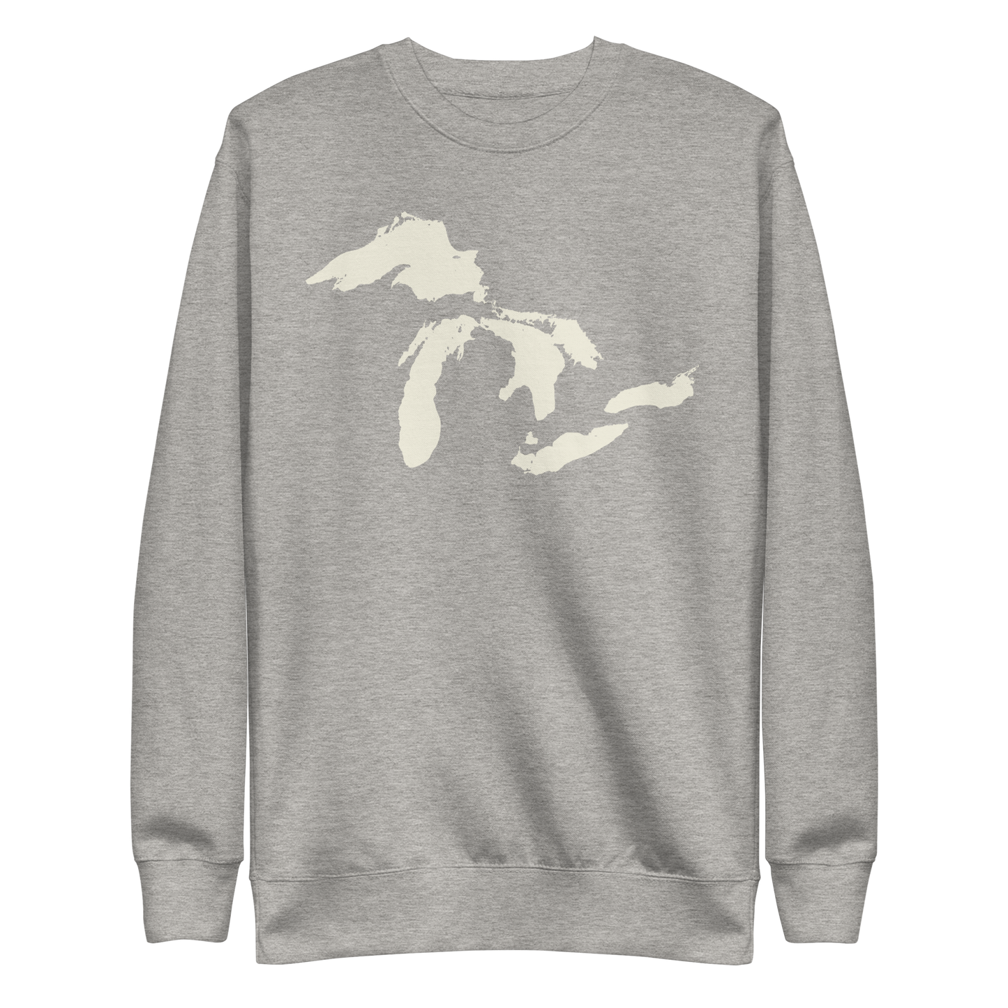 Great Lakes Sweatshirt (Ivory White) | Unisex Premium