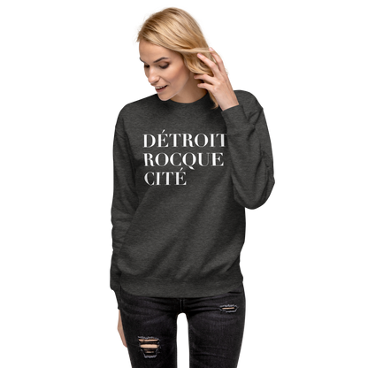 'Détroit Rocque Cité' Sweatshirt | Unisex Premium