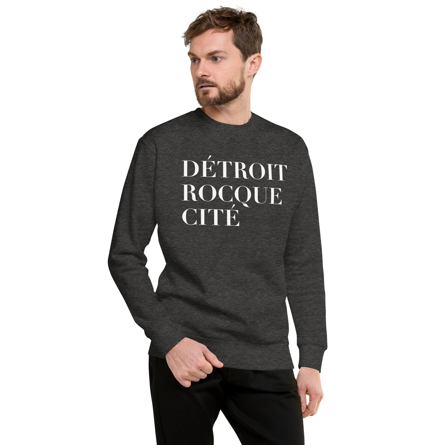 'Détroit Rocque Cité' Sweatshirt | Unisex Premium