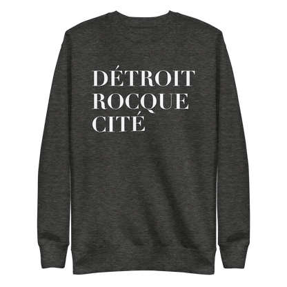 'Détroit Rocque Cité' Sweatshirt | Unisex Premium