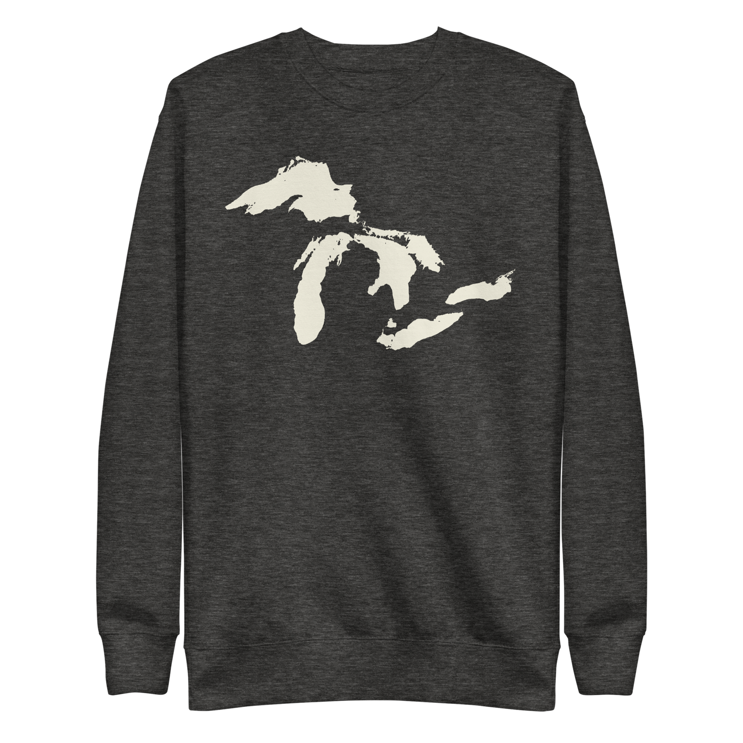 Great Lakes Sweatshirt (Ivory White) | Unisex Premium