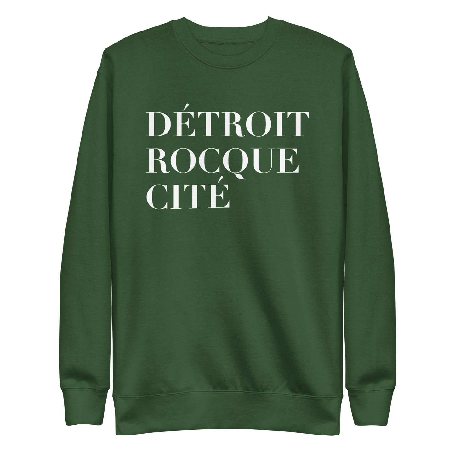 'Détroit Rocque Cité' Sweatshirt | Unisex Premium