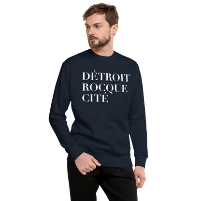 'Détroit Rocque Cité' Sweatshirt | Unisex Premium