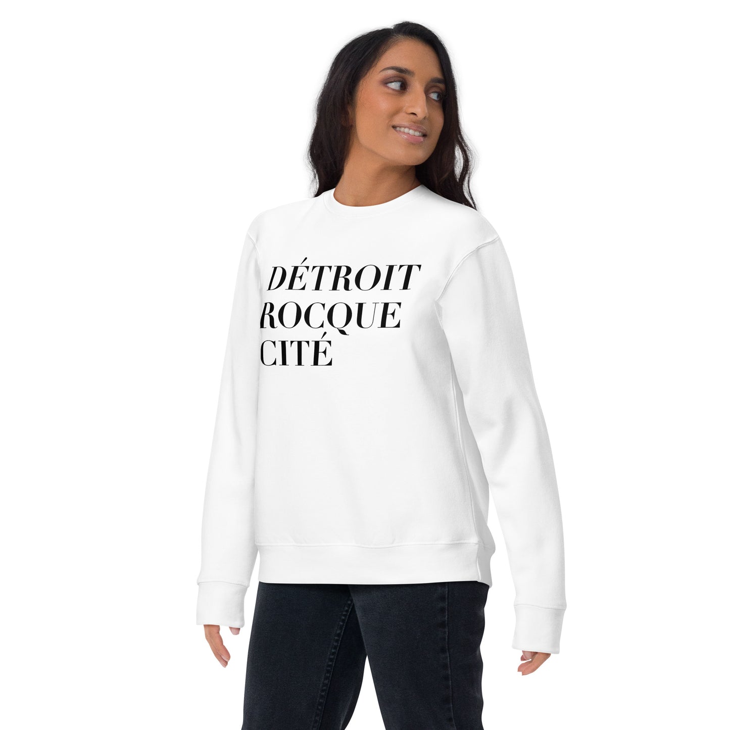 'Détroit Rocque Cité' Sweatshirt | Unisex Premium