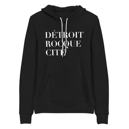 'Détrioit Rocque Cité' Hoodie | Unisex Cloud Fleece