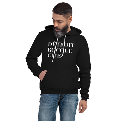 'Détrioit Rocque Cité' Hoodie | Unisex Cloud Fleece