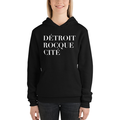 'Détrioit Rocque Cité' Hoodie | Unisex Cloud Fleece