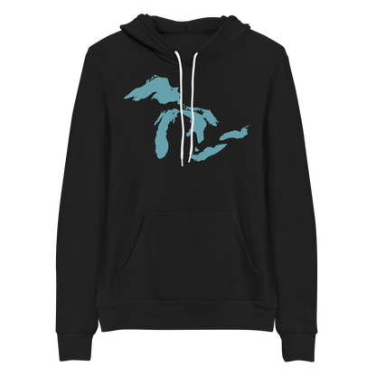 Great Lakes Hoodie (Huron Blue) | Unisex Cloud Fleece