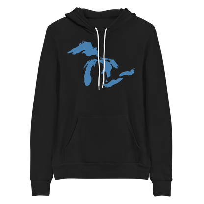 Great Lakes Hoodie (Superior Blue) | Unisex Cloud Fleece