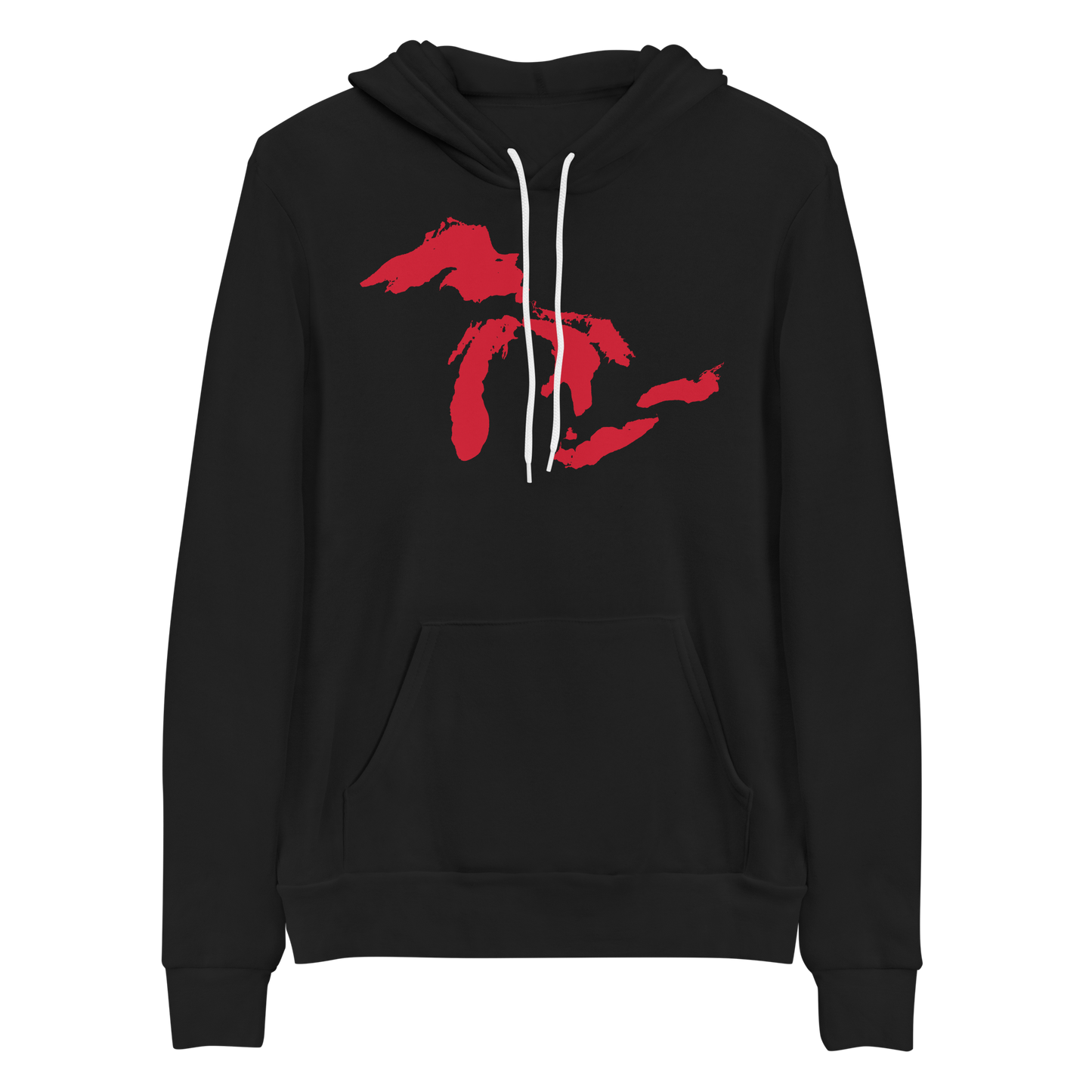 Great Lakes Hoodie (Aliform Red) | Unisex Cloud Fleece