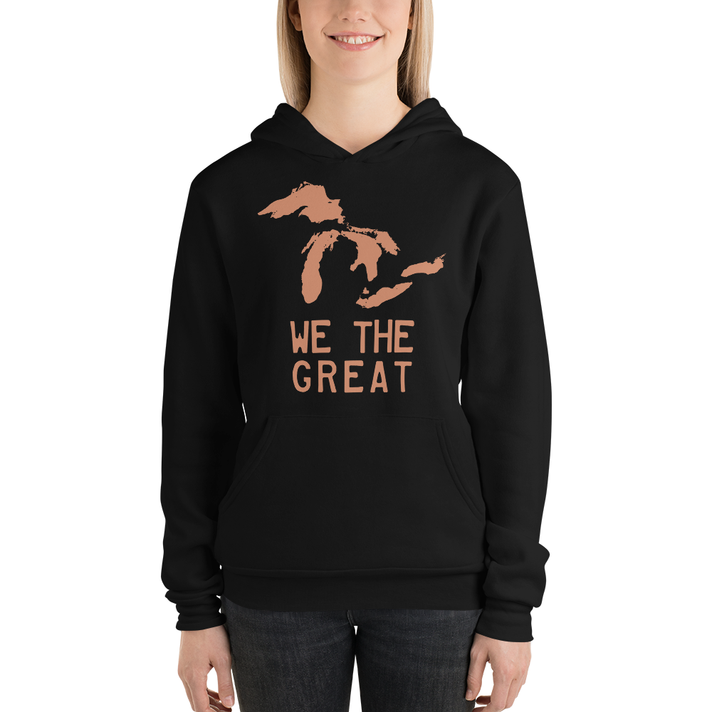 Great Lakes 'We The Great' Hoodie (Copper) | Unisex Cloud Fleece