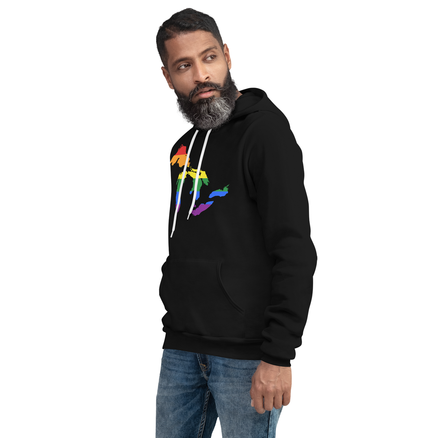 Great Lakes Hoodie (Rainbow Pride Edition) | Unisex Cloud Fleece