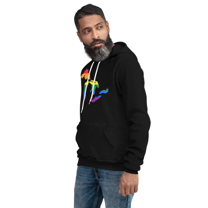 Great Lakes Hoodie (Rainbow Pride Edition) | Unisex Cloud Fleece