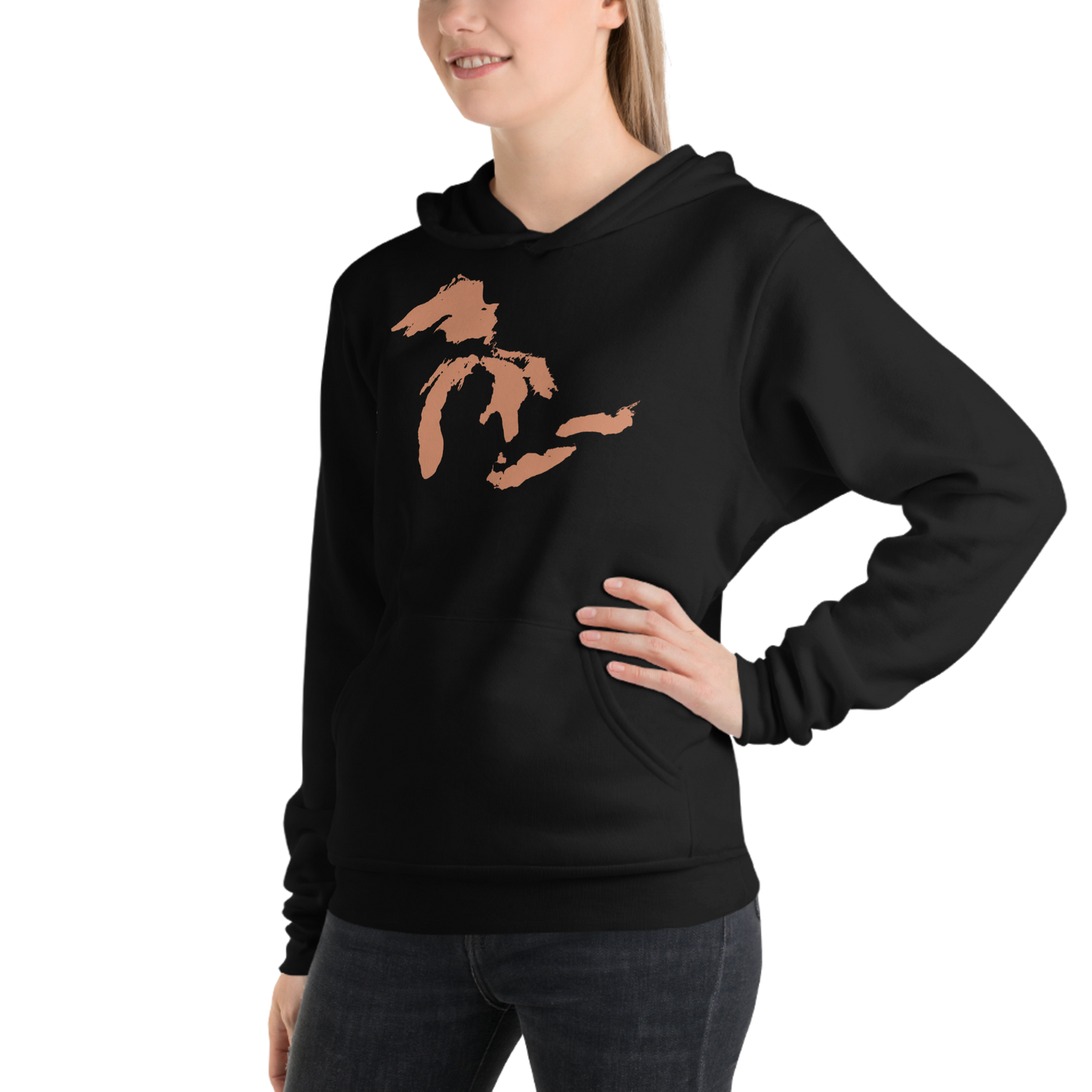 Great Lakes Hoodie (Copper) | Unisex Cloud Fleece