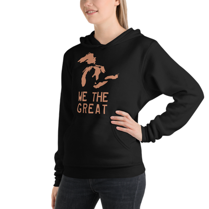 Great Lakes 'We The Great' Hoodie (Copper) | Unisex Cloud Fleece