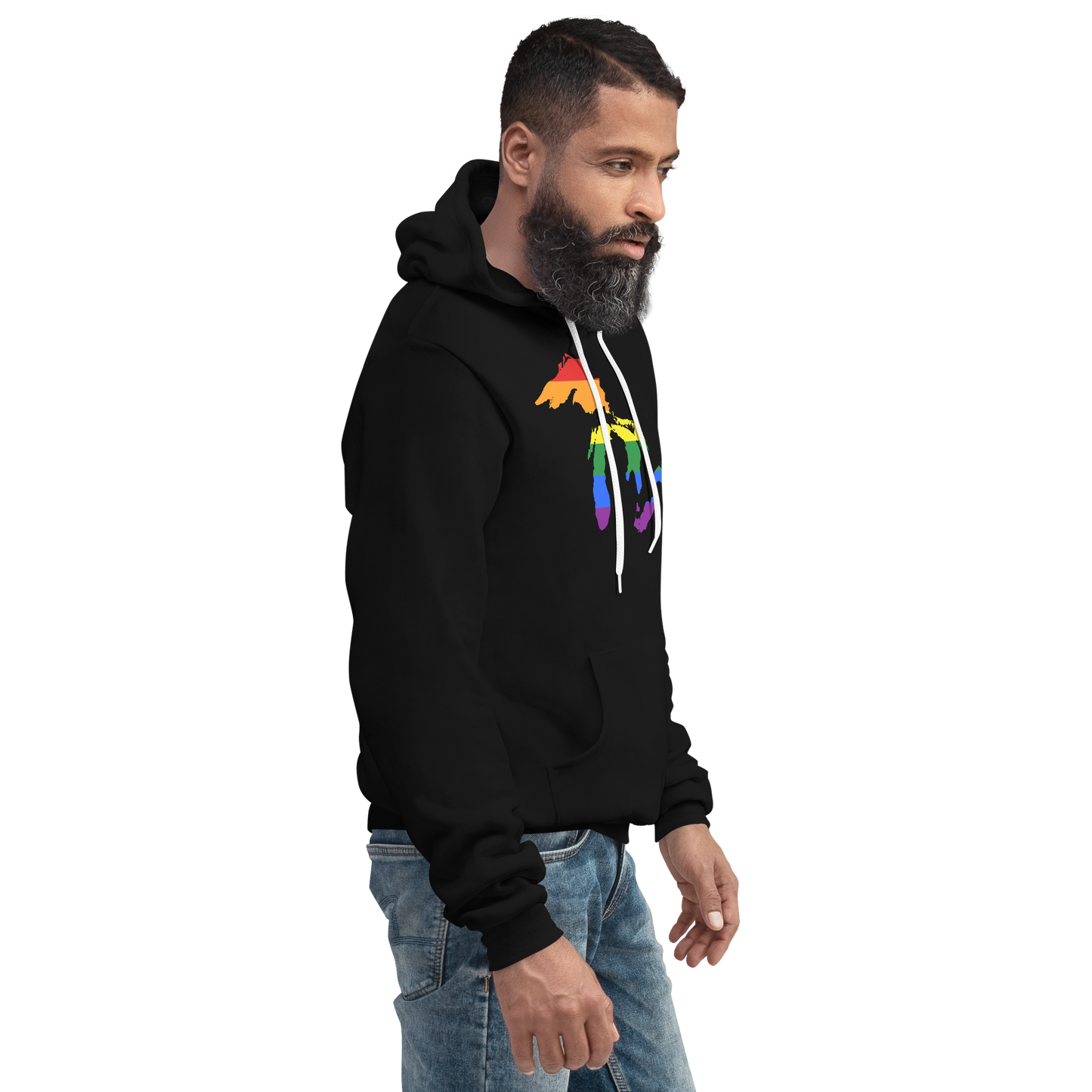 Great Lakes Hoodie (Rainbow Pride Edition) | Unisex Cloud Fleece