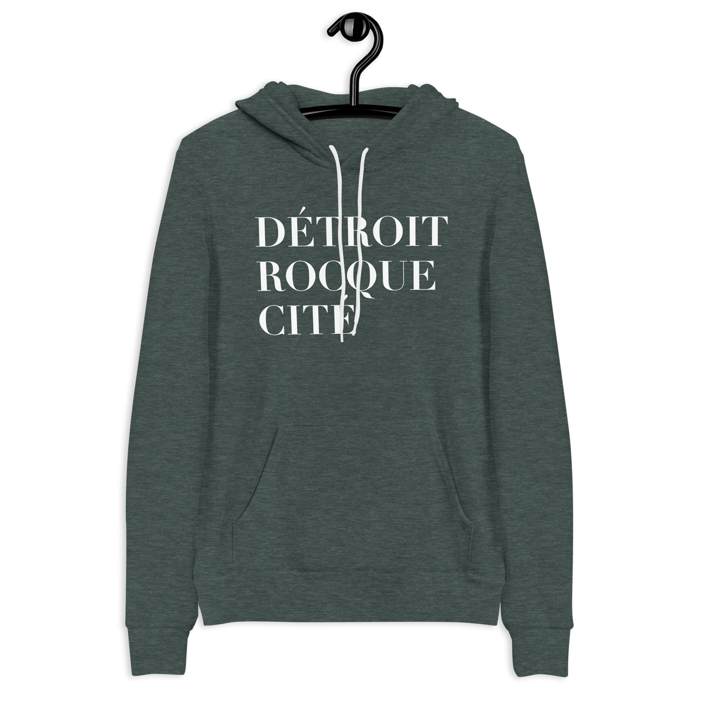 'Détrioit Rocque Cité' Hoodie | Unisex Cloud Fleece